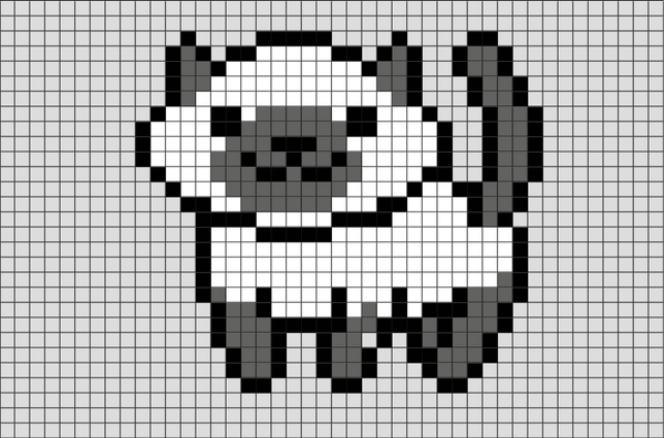 Kitten Pixel Art – BRIK