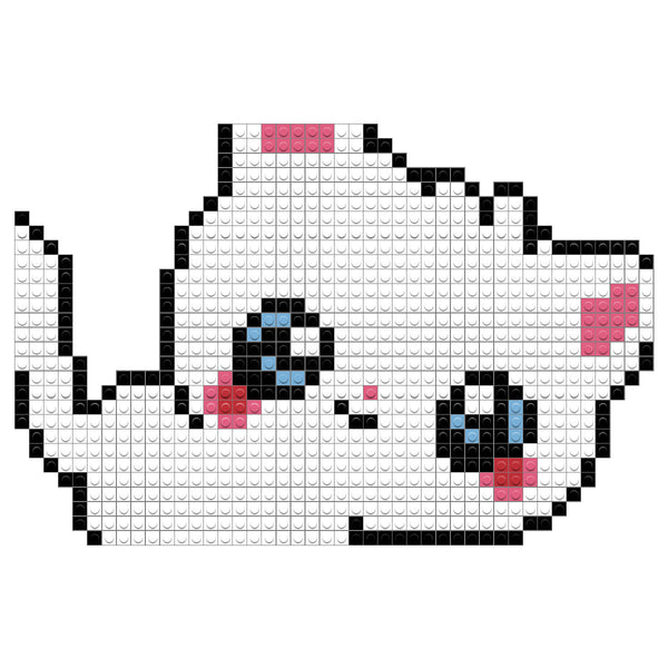 Kitten Pixel Art – BRIK