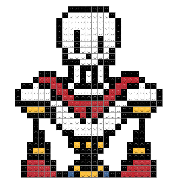 Undertale Chiptune Pixel art, papyrus pixel art, game, text png