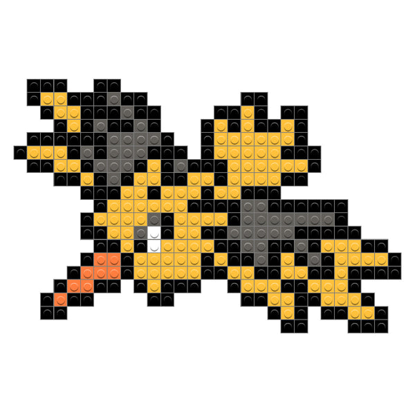 Pokemon Zapdos Pixel Art – BRIK