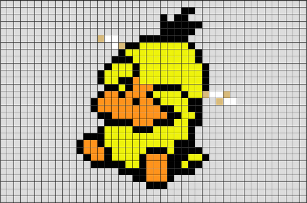 Pokemon Psyduck Pixel Art – BRIK