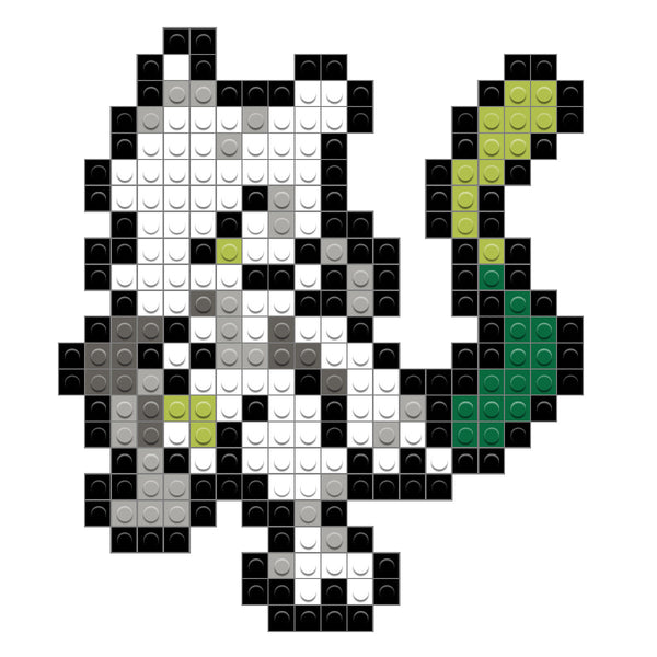 Pixel Papercraft - ShinyMewtwo (pokemon)