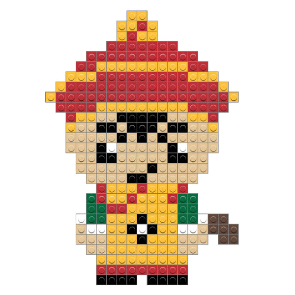 Son Goku Pixel Art – BRIK