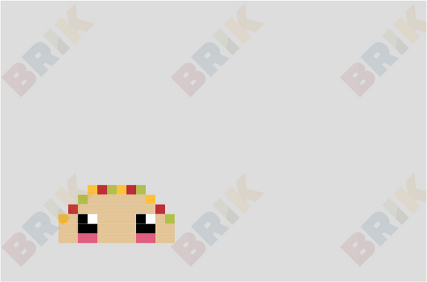 Taco Pixel Art – BRIK