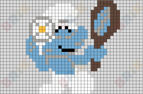 Smurf Pixel Art – BRIK