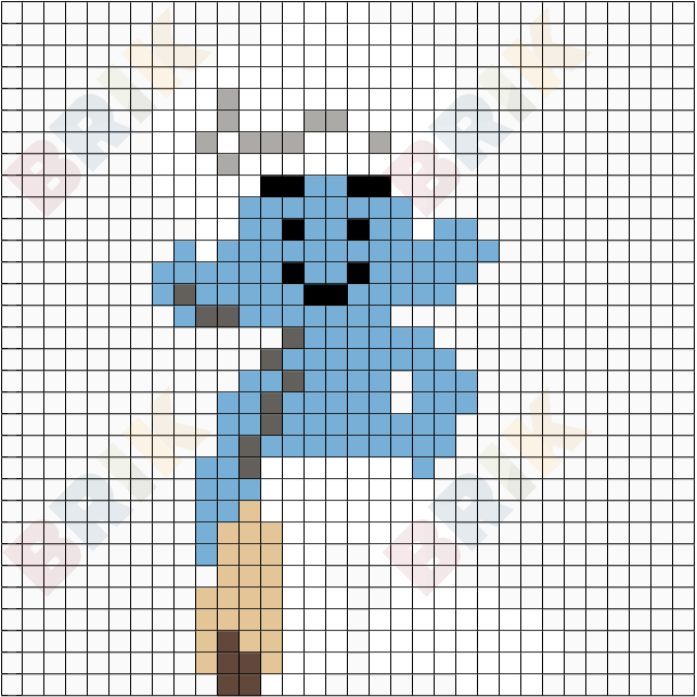 Smurf Pixel Art – BRIK