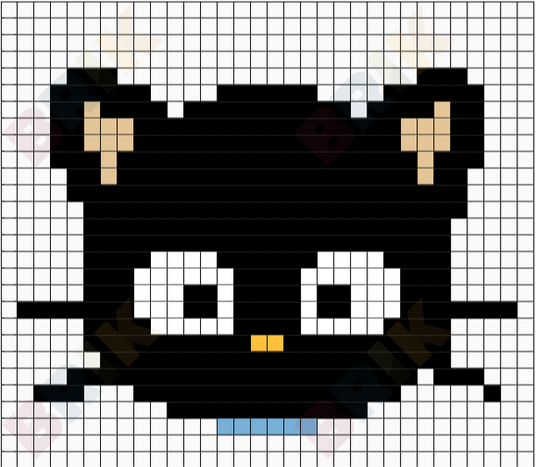 Chococat Pixel Art – BRIK