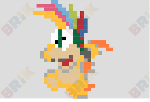 Lemmy Koopa Pixel Art – BRIK