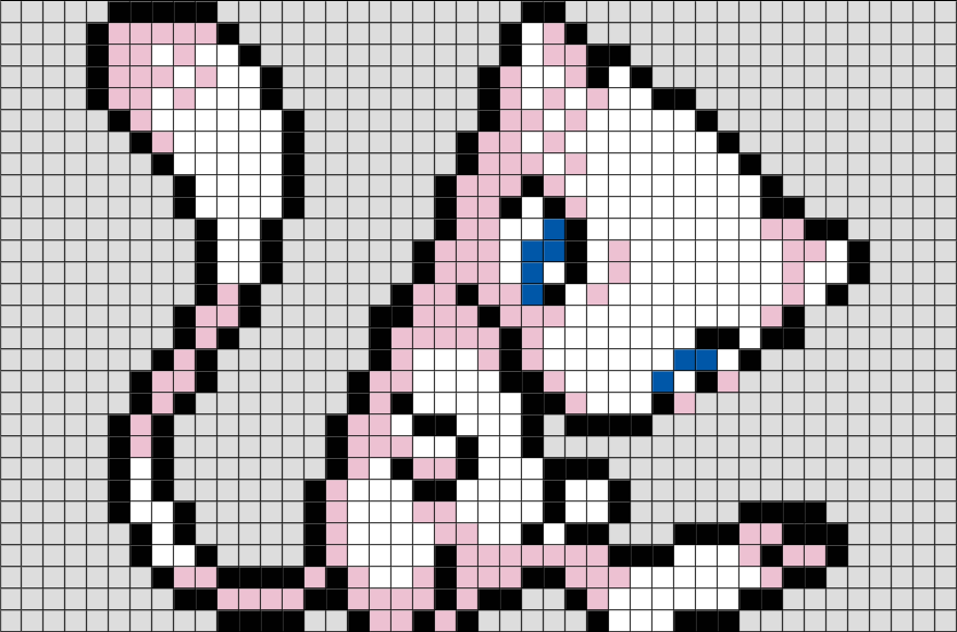 pixel art templates legendary pokemon
