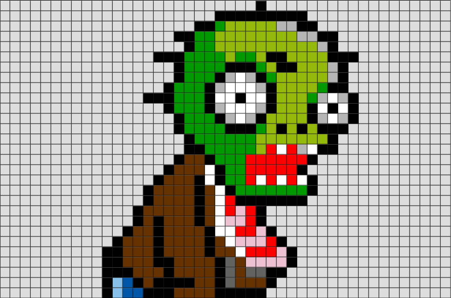 Regular Zombie from Plants vs Zombies  Plant zombie, Plants vs zombies,  Zombie drawings