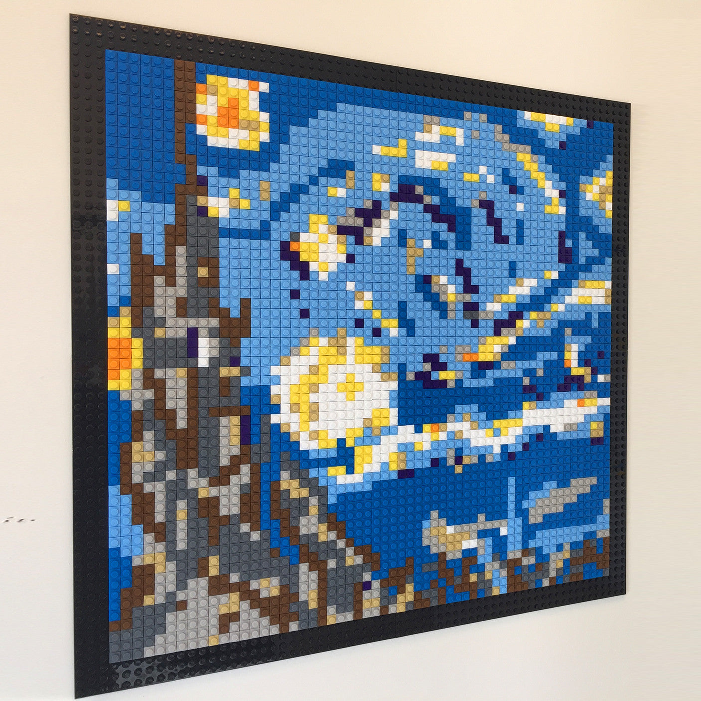 Starry Night Pixel Art – BRIK